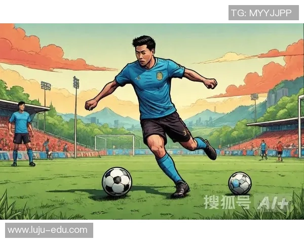 足球明星手绘艺术展现球场魅力与运动精神的完美结合